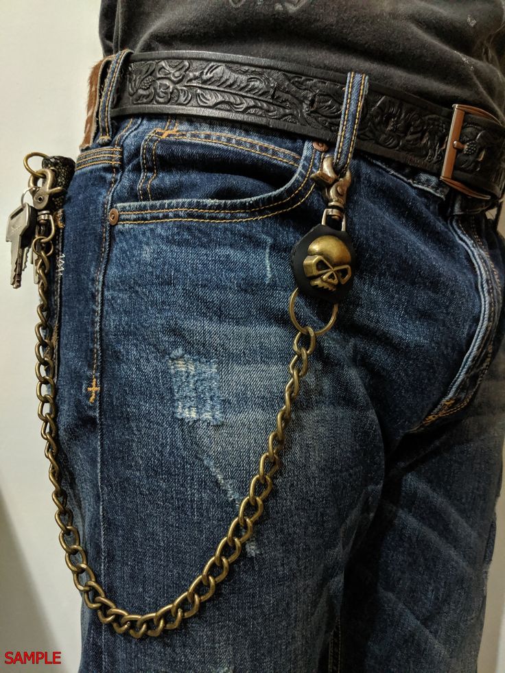 The Stylish and Functional Appeal of Man Pant Chains and Jeans Wallet Chains