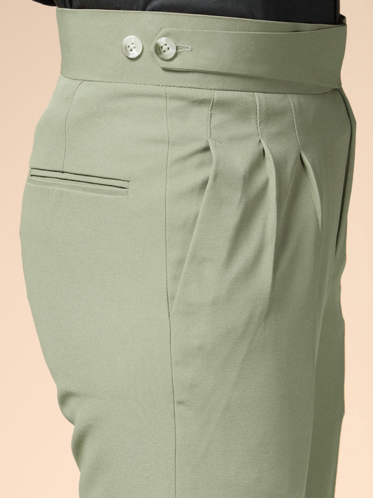 Pebble Classic Buttoned Gurkha Pants by ITALIAN VEGA®