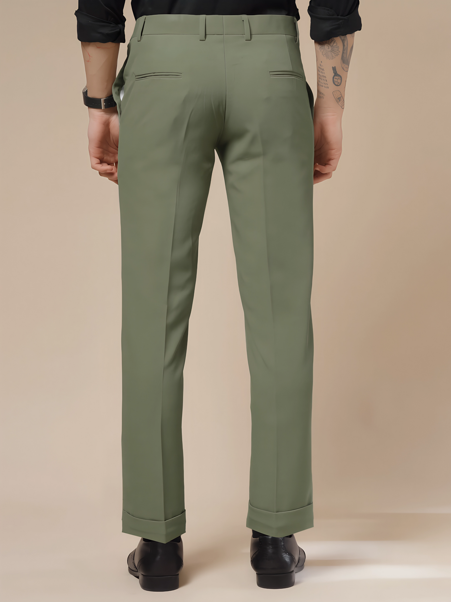 Italian Vega Royal Pebble Trouser Slim Fit