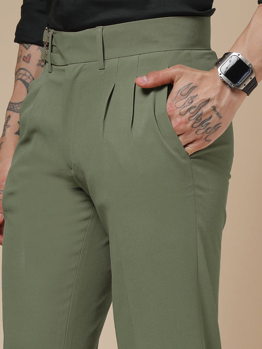 Pebble Double Buckle Formal Gurkha Pants by ITALIAN VEGA®
