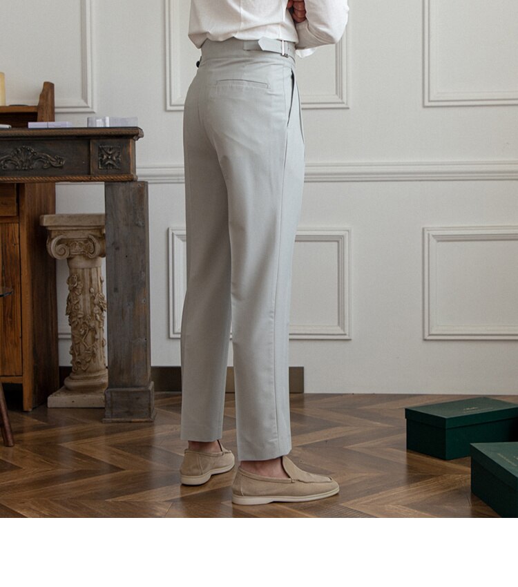 Classic Buckle Gurkha Pants by ITALIAN VEGA®