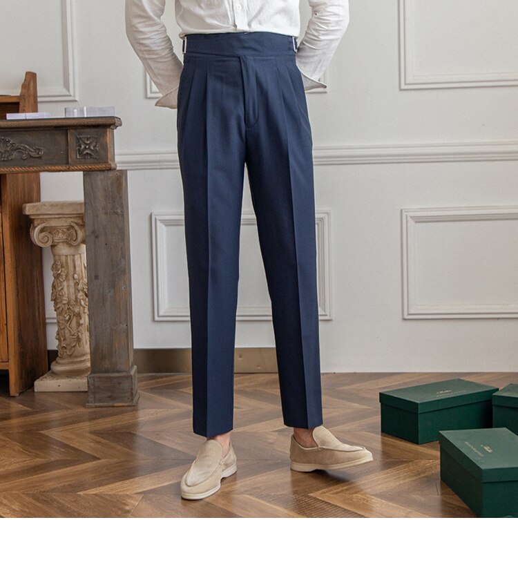 Classic Buckle Gurkha Pants by ITALIAN VEGA®