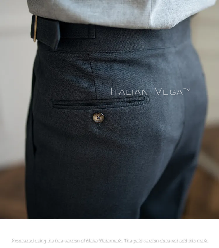 Classic Buckle Gurkha Pants by ITALIAN VEGA®