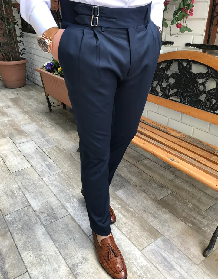 Shop  Italian Vega Gurkha Trousers, Formal Pants – Page 3