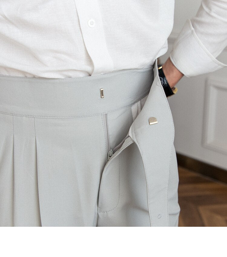 Classic Buckle Gurkha Pants by ITALIAN VEGA®