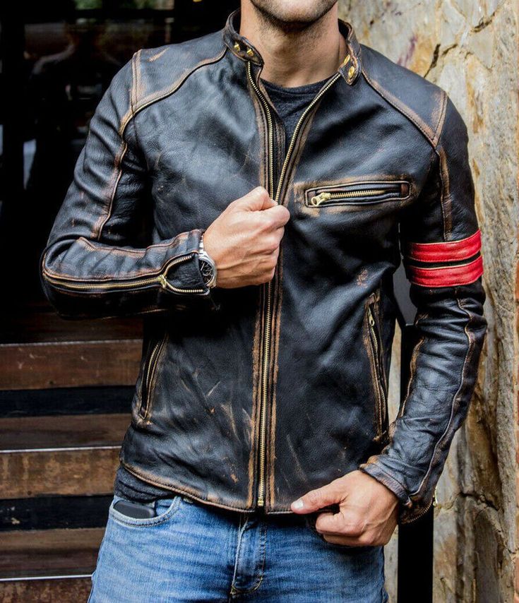 Different Style For Leather Jacket Men