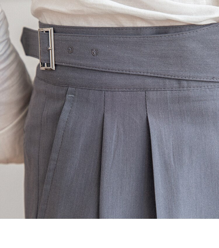 Classic Buckle Gurkha Pants by ITALIAN VEGA®