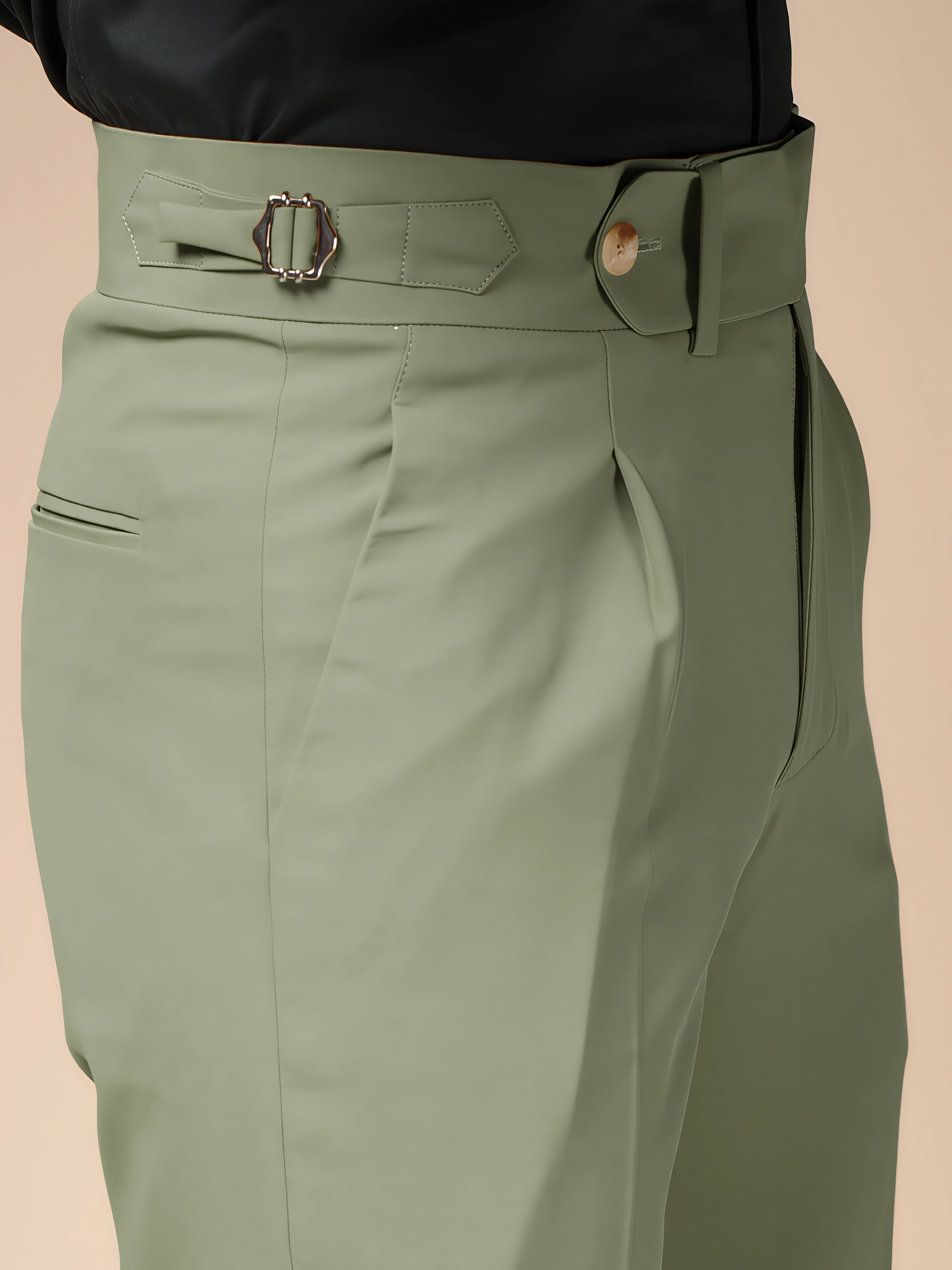 Italian Elegant Gurkha Trousers by ITALIAN VEGA®