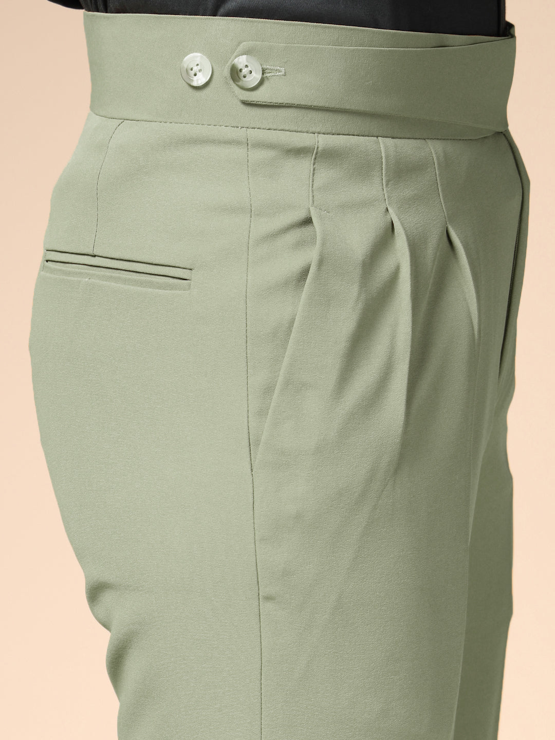 Pebble Classic Buttoned Gurkha Pants by Italian Vega®