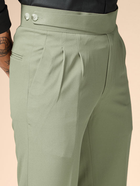 Pebble Classic Buttoned Gurkha Pants by Italian Vega®