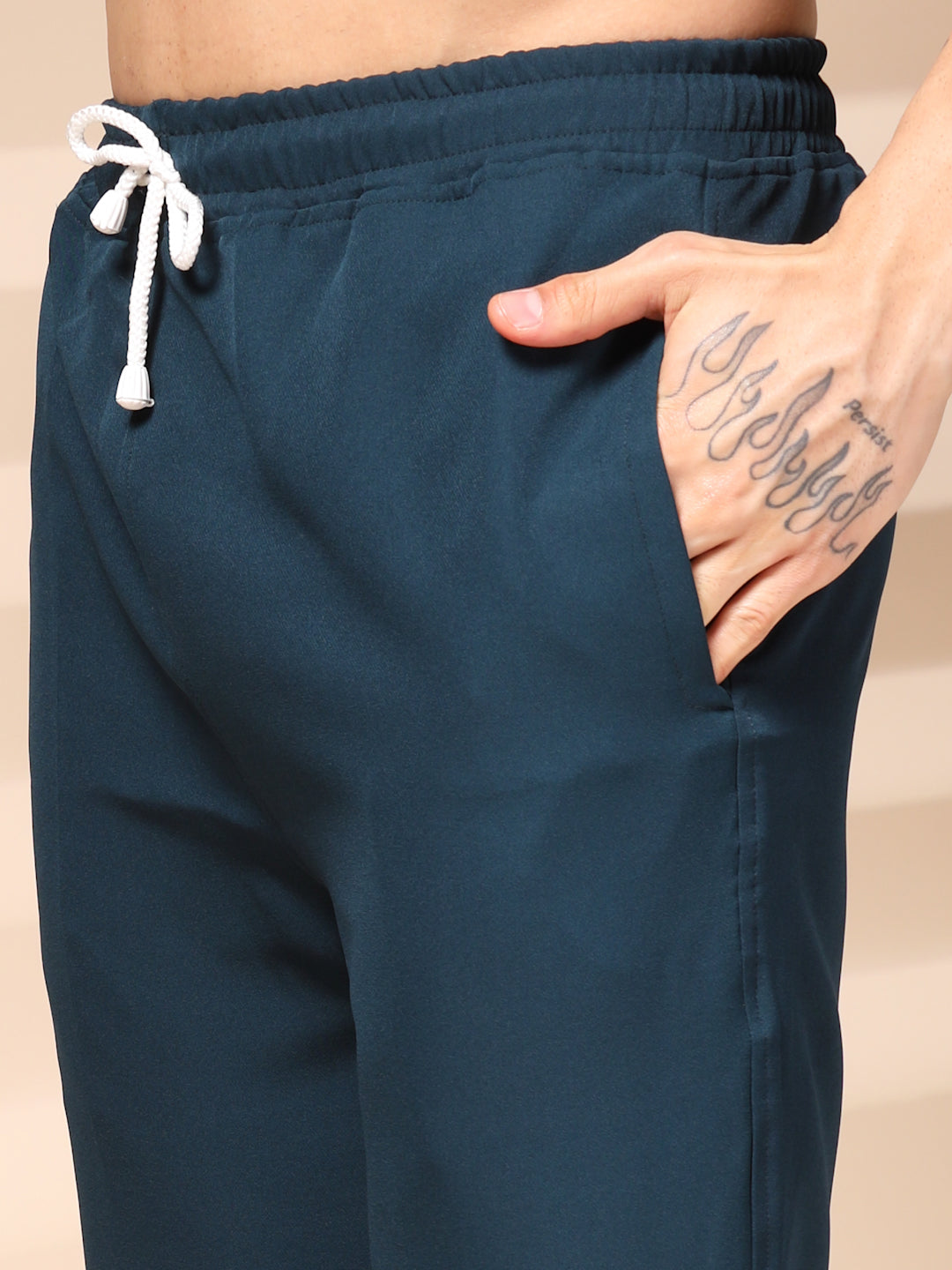 Blue Men's Zipper Co-ord Set by Italian Vega®