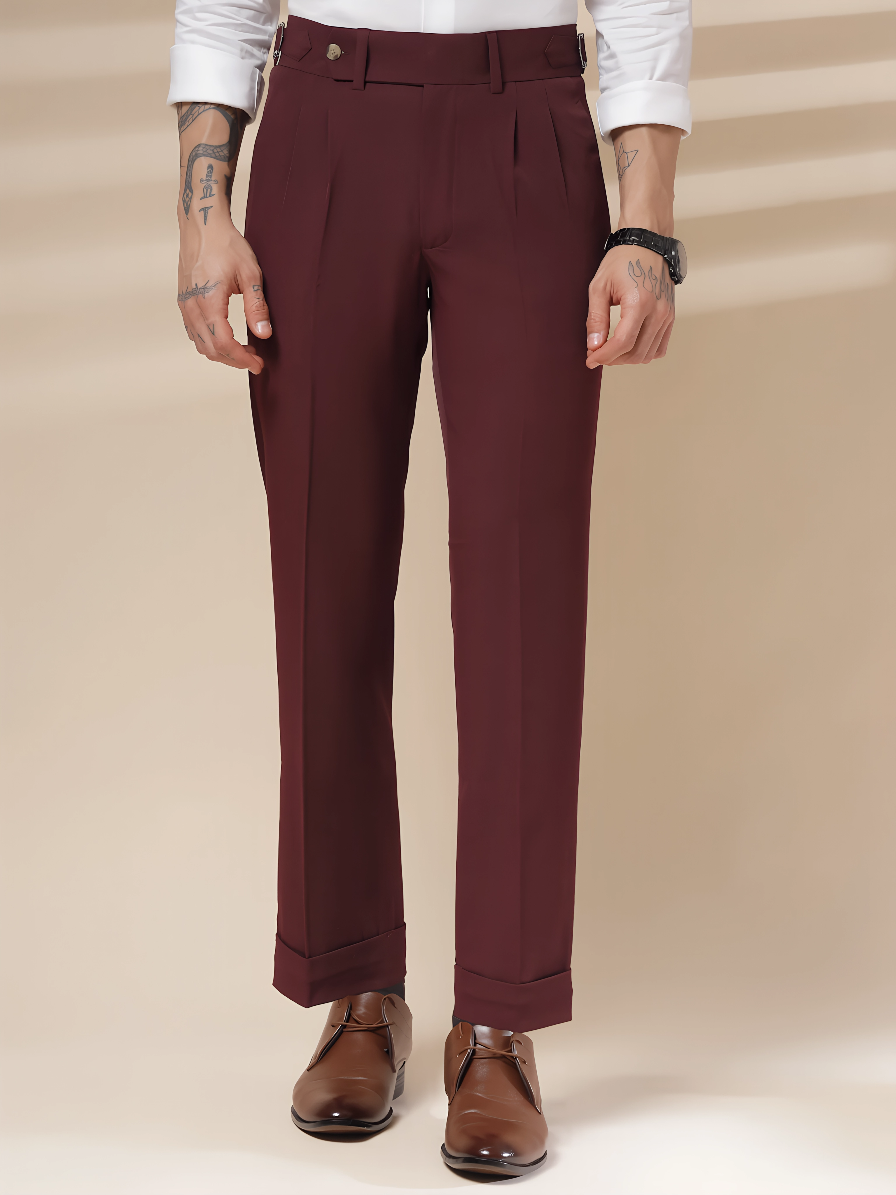 Italian Wine Signature Gurkha Pants by ITALIAN VEGA®