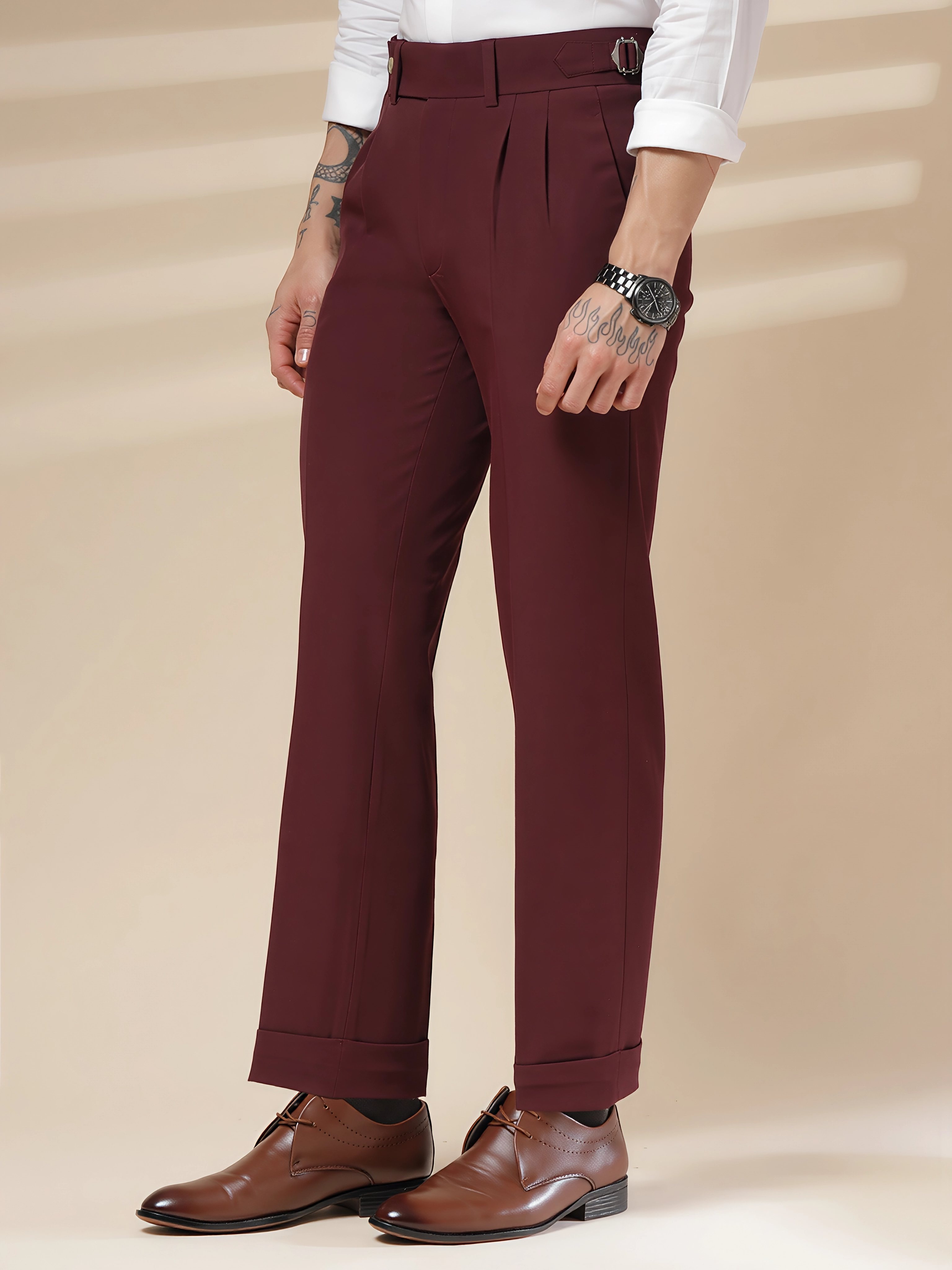 Italian Wine Signature Gurkha Pants by ITALIAN VEGA®
