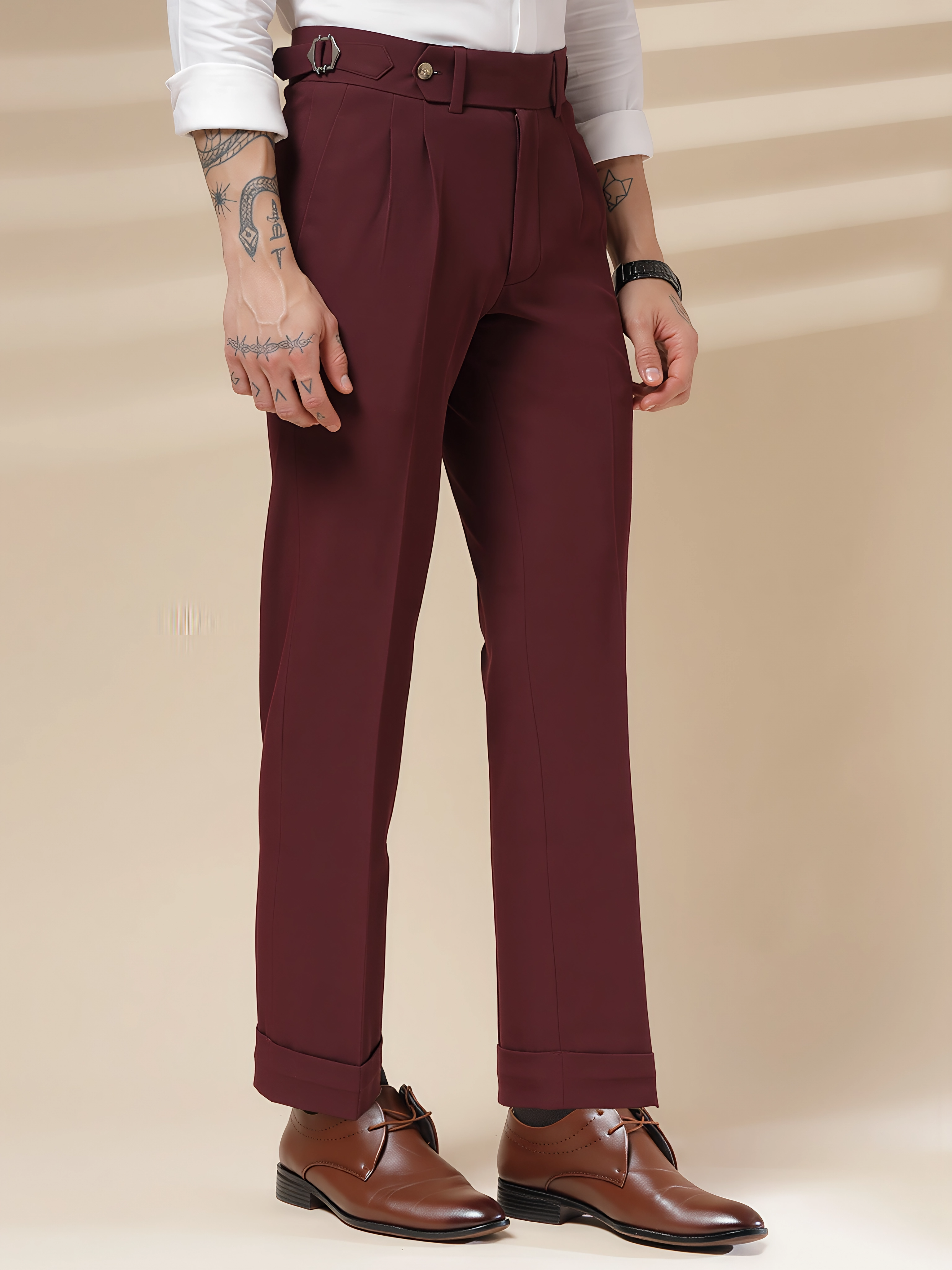 Italian Wine Signature Gurkha Pants by ITALIAN VEGA®