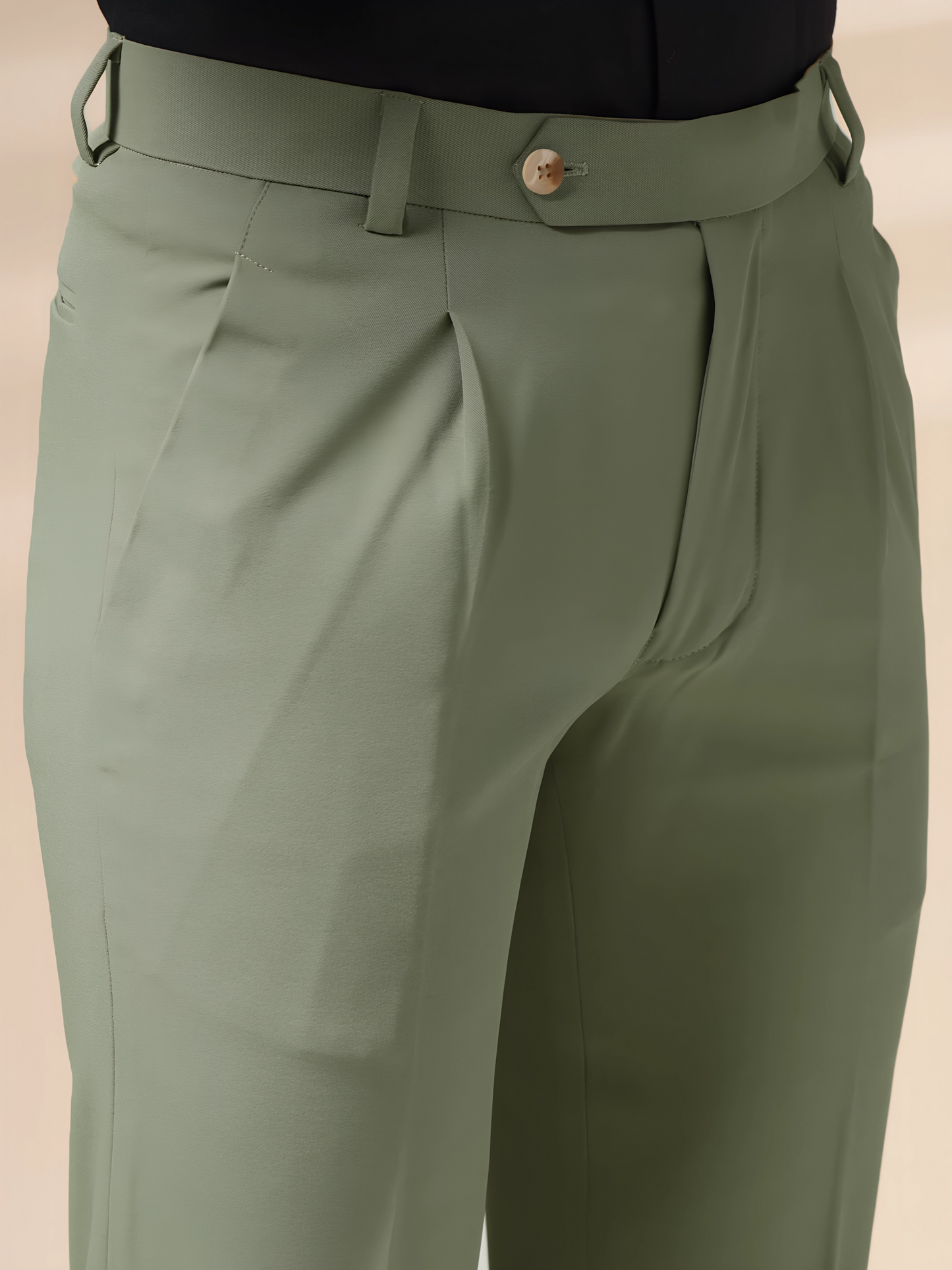Pebble Men Pleated Trouser by Italian Vega®