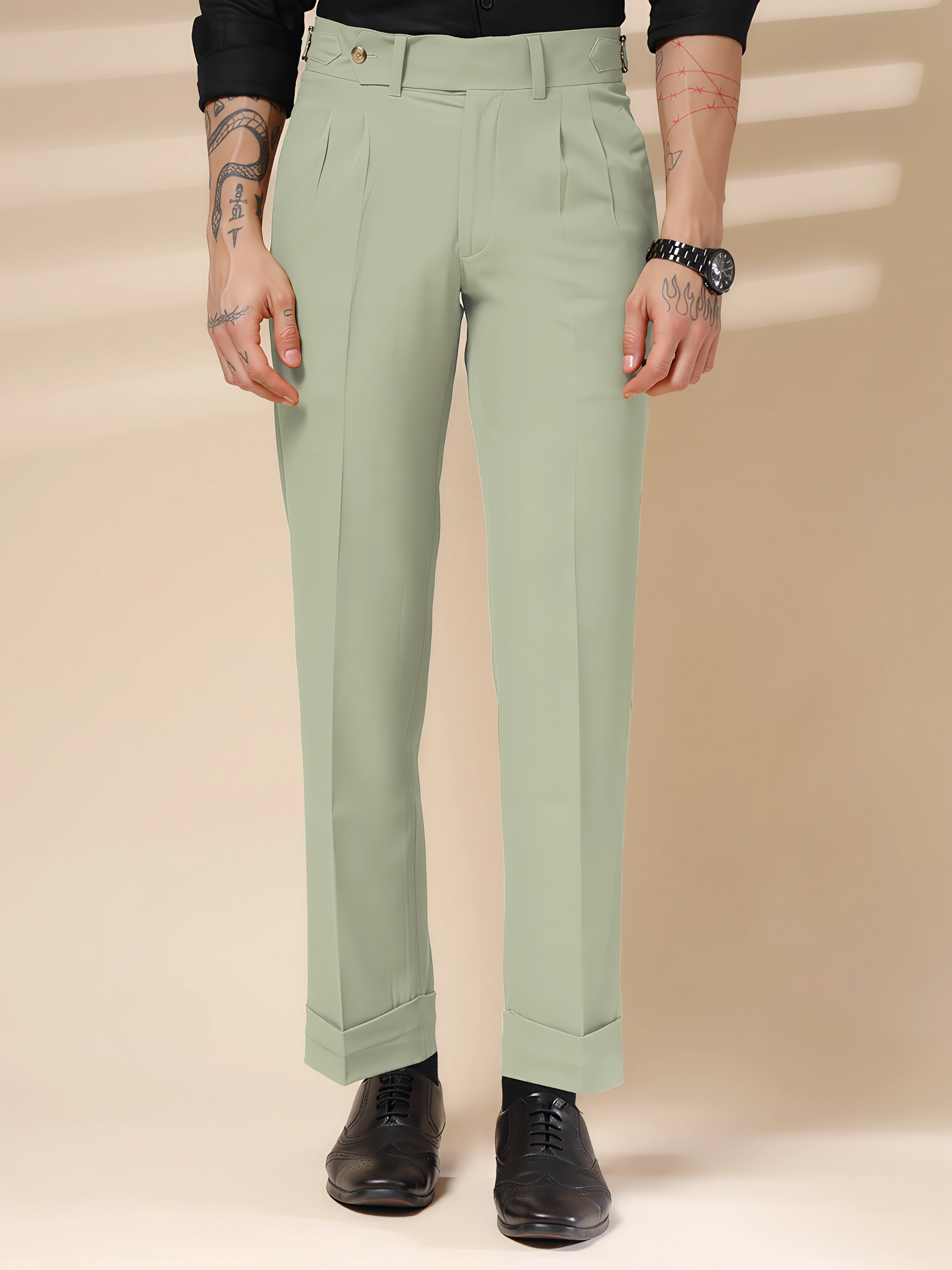 Italian Lime Signature Gurkha Pants by ITALIAN VEGA®