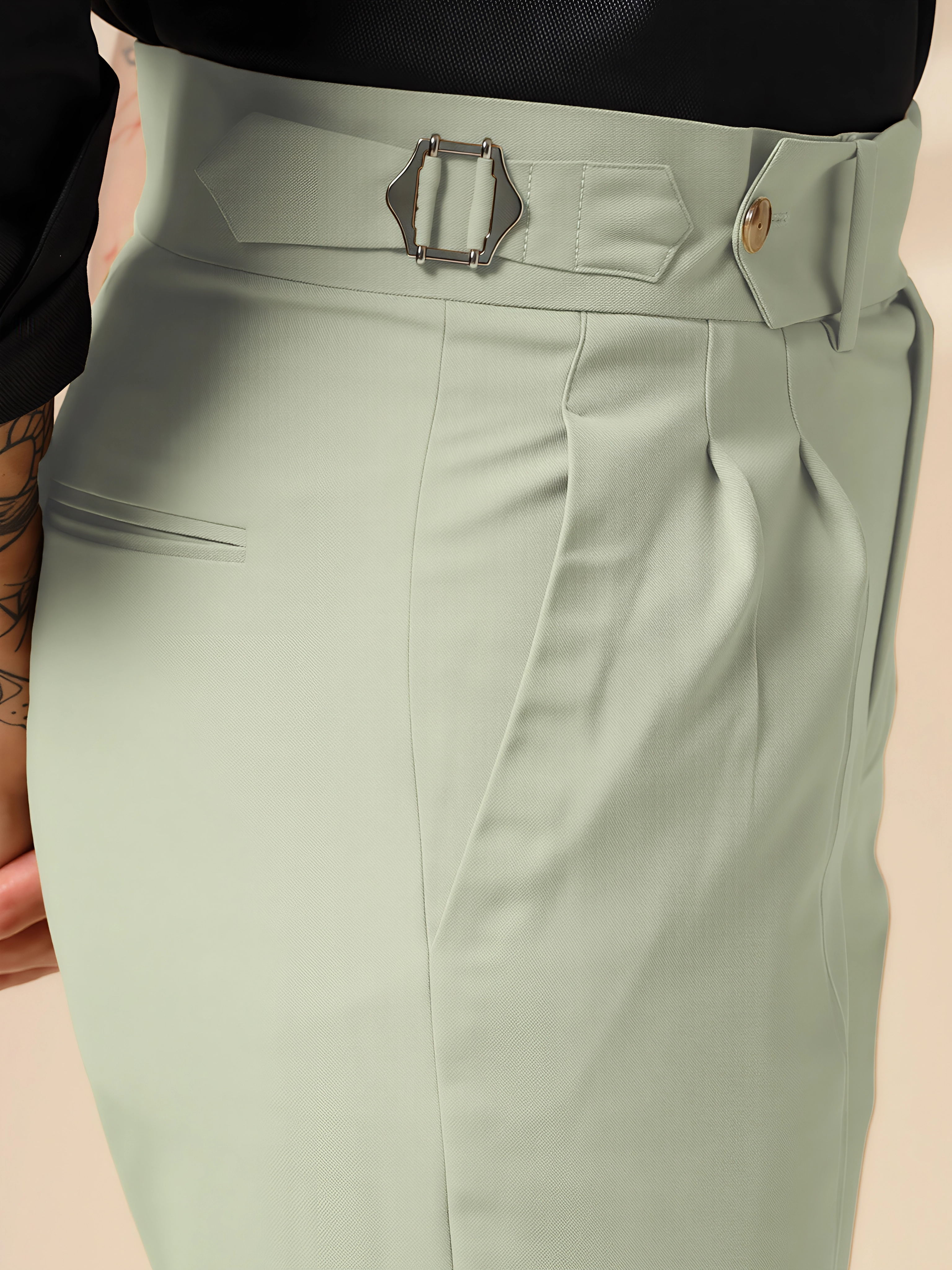 Italian Lime Signature Gurkha Pants by ITALIAN VEGA®