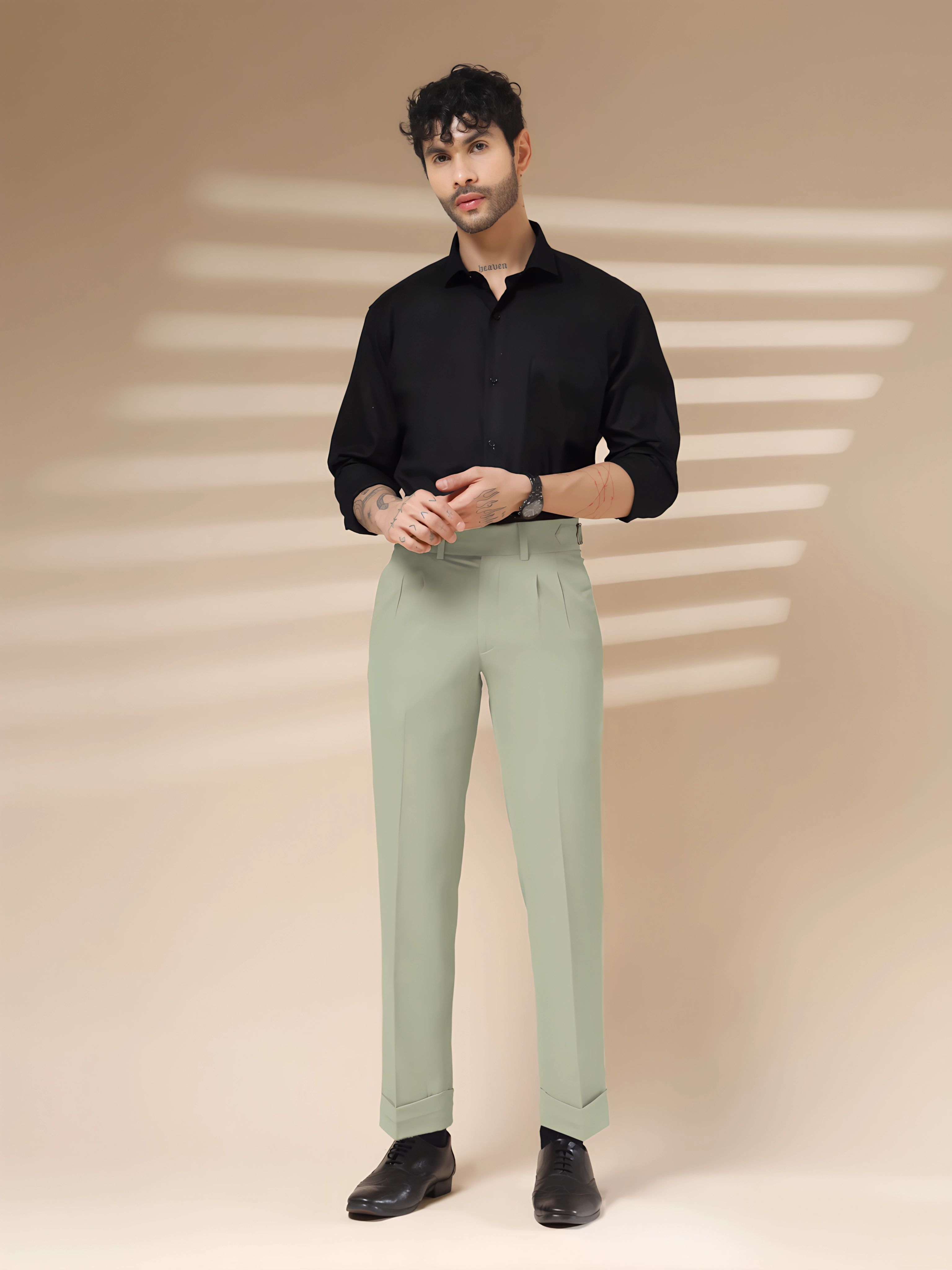 Italian Lime Signature Gurkha Pants by ITALIAN VEGA®