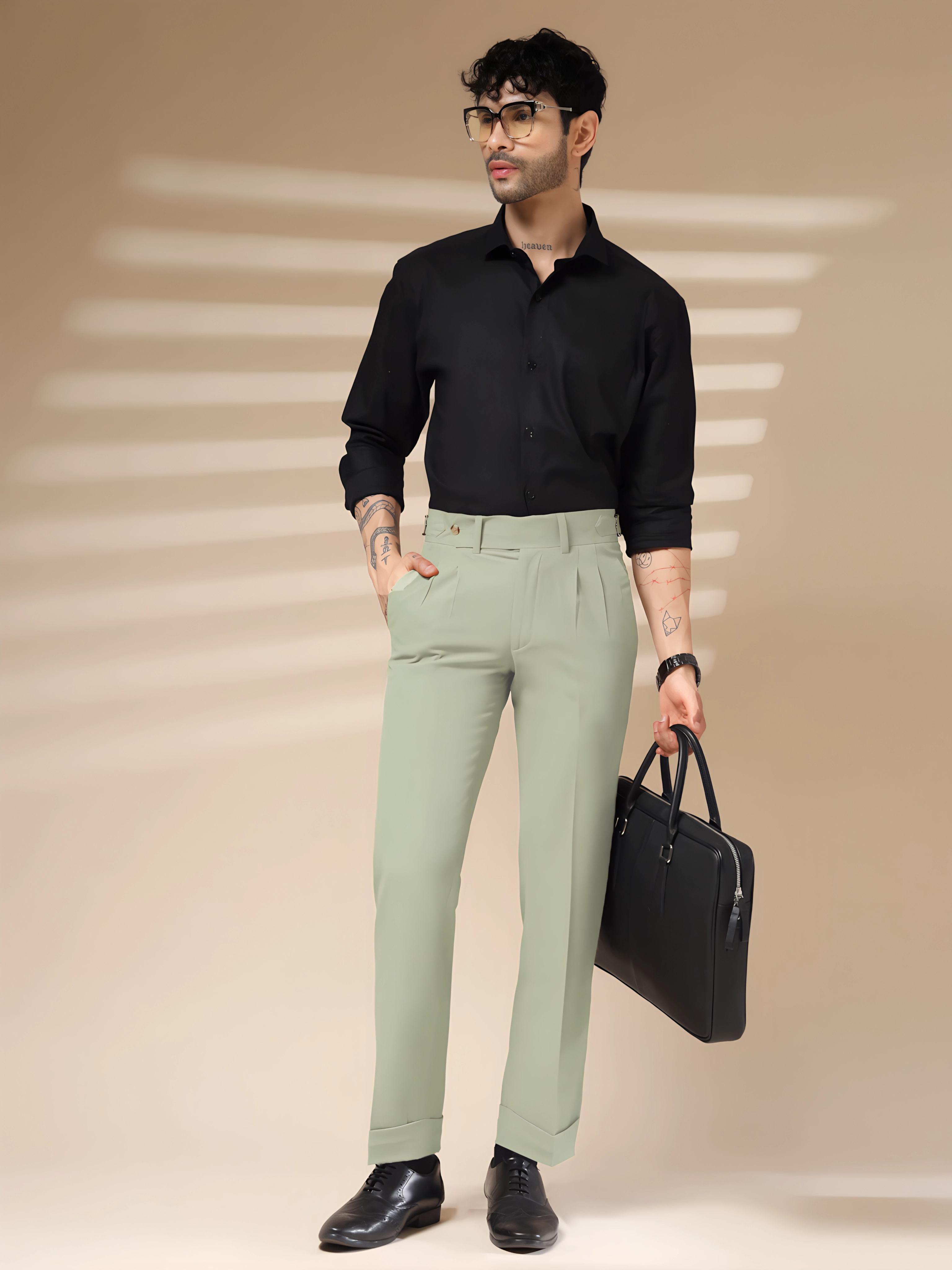 Italian Lime Signature Gurkha Pants by ITALIAN VEGA®
