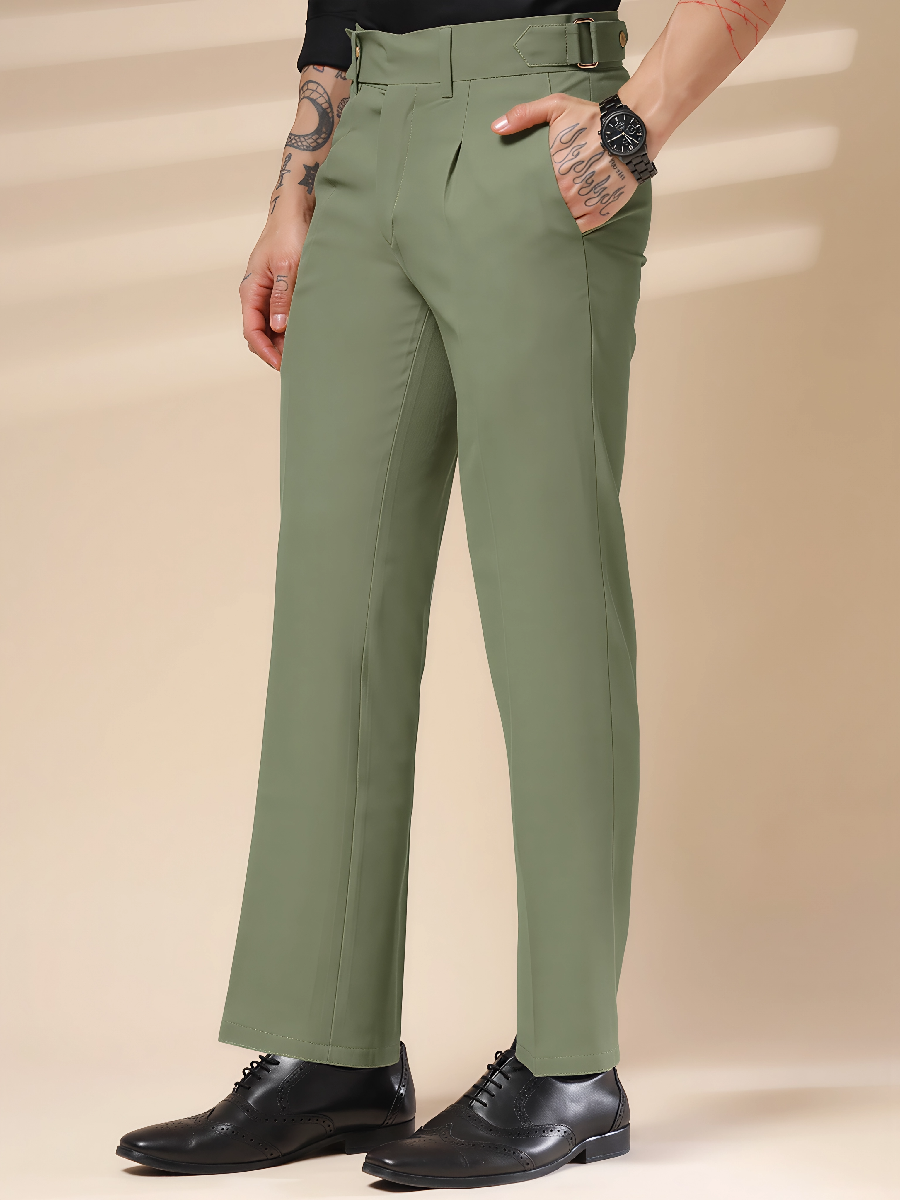 Pebble Oxford Gurkha Trouser by ITALIAN VEGA®