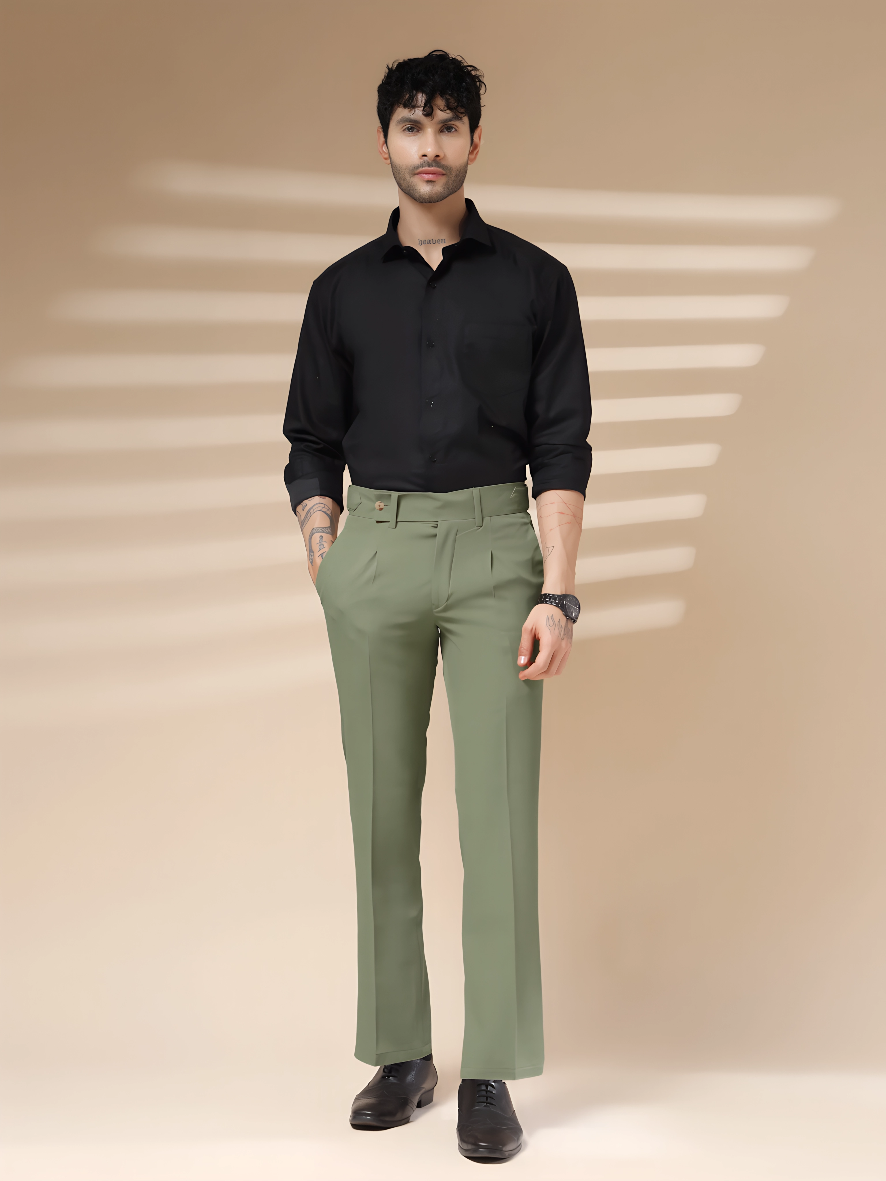 Pebble Oxford Gurkha Trouser by ITALIAN VEGA®