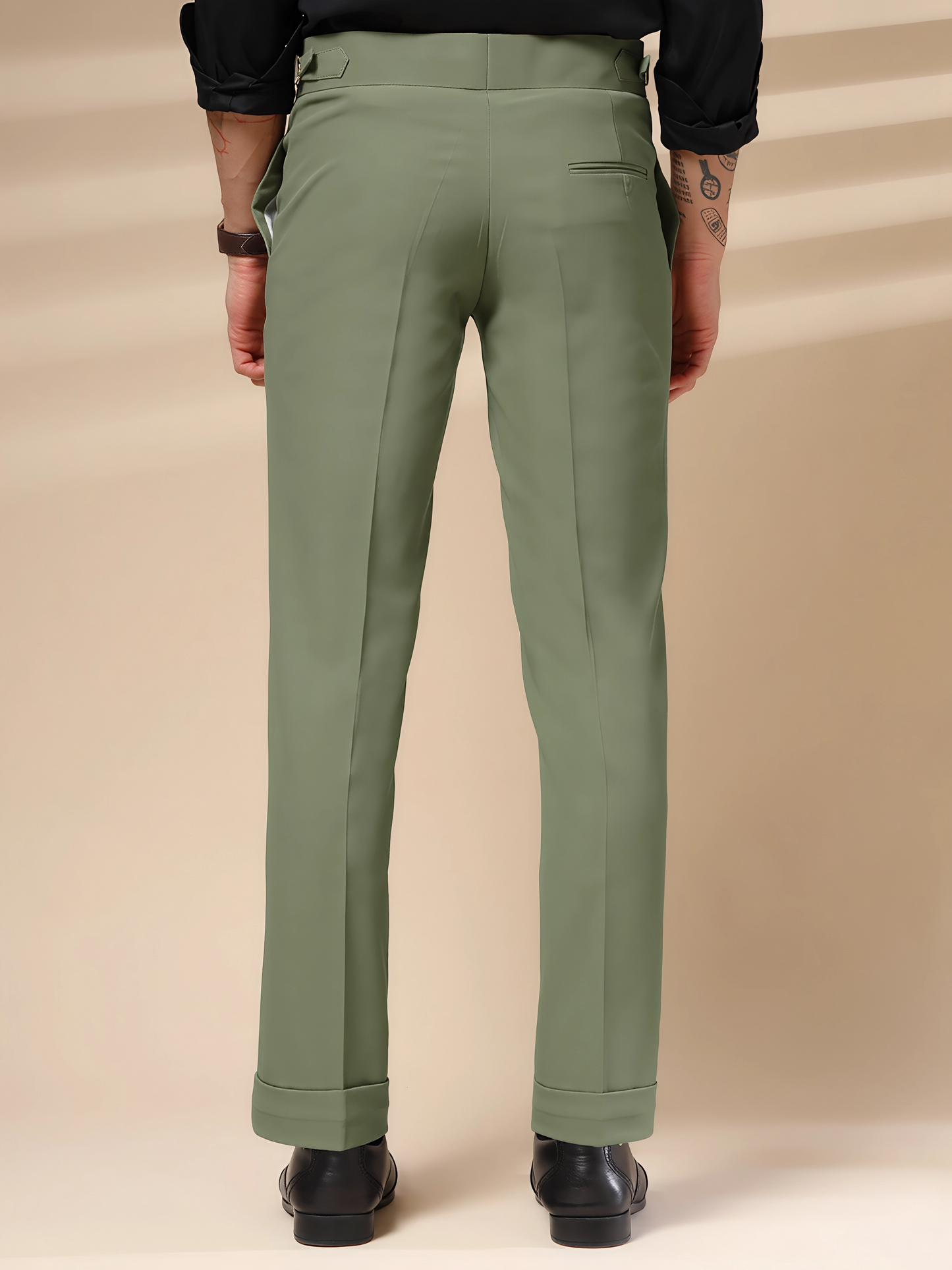 Pebble Signature Buttoned GURKHA PANTS by ITALIANVEGA™
