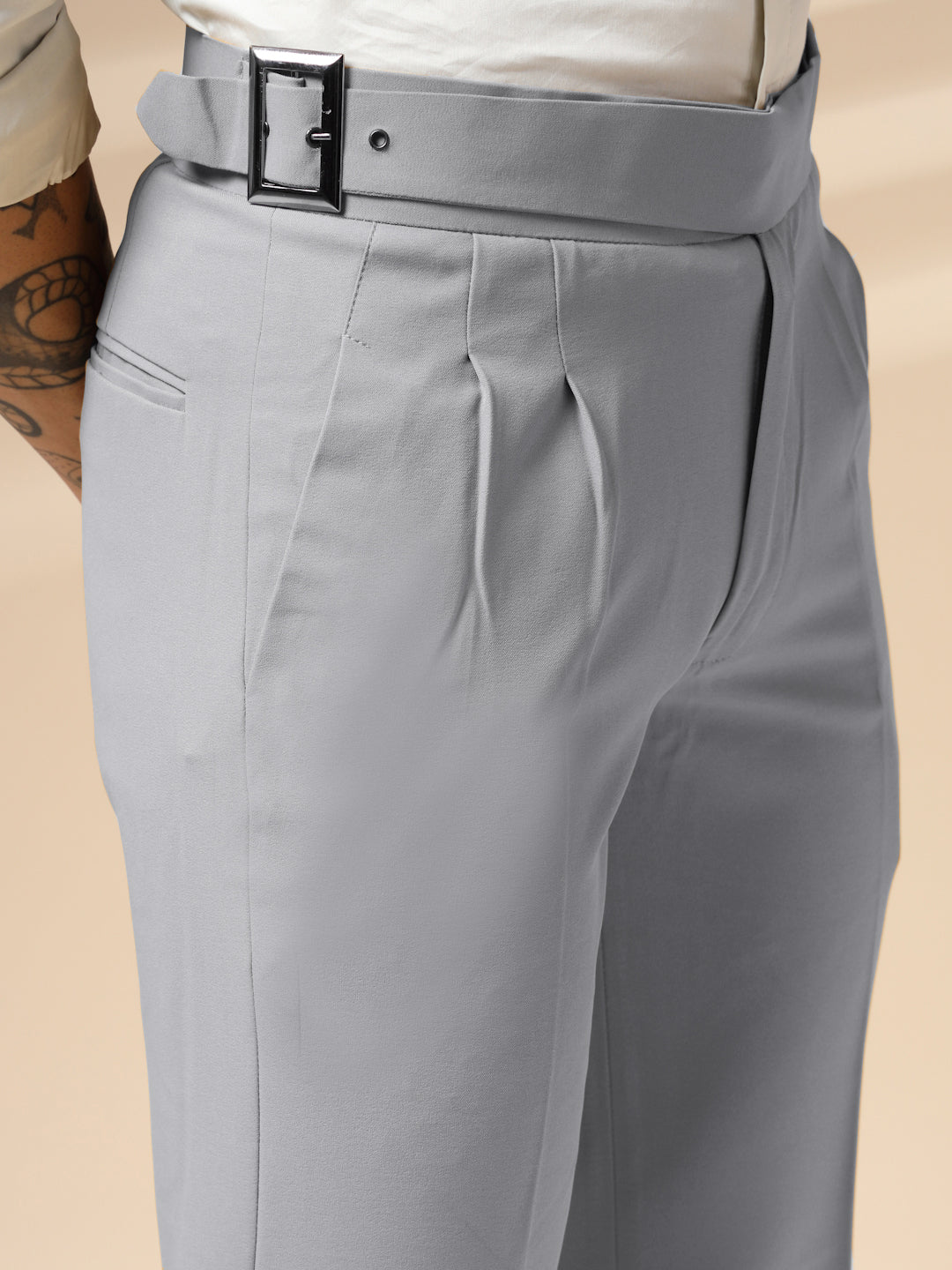 Classic Buckle Gurkha Pants by ITALIAN VEGA®