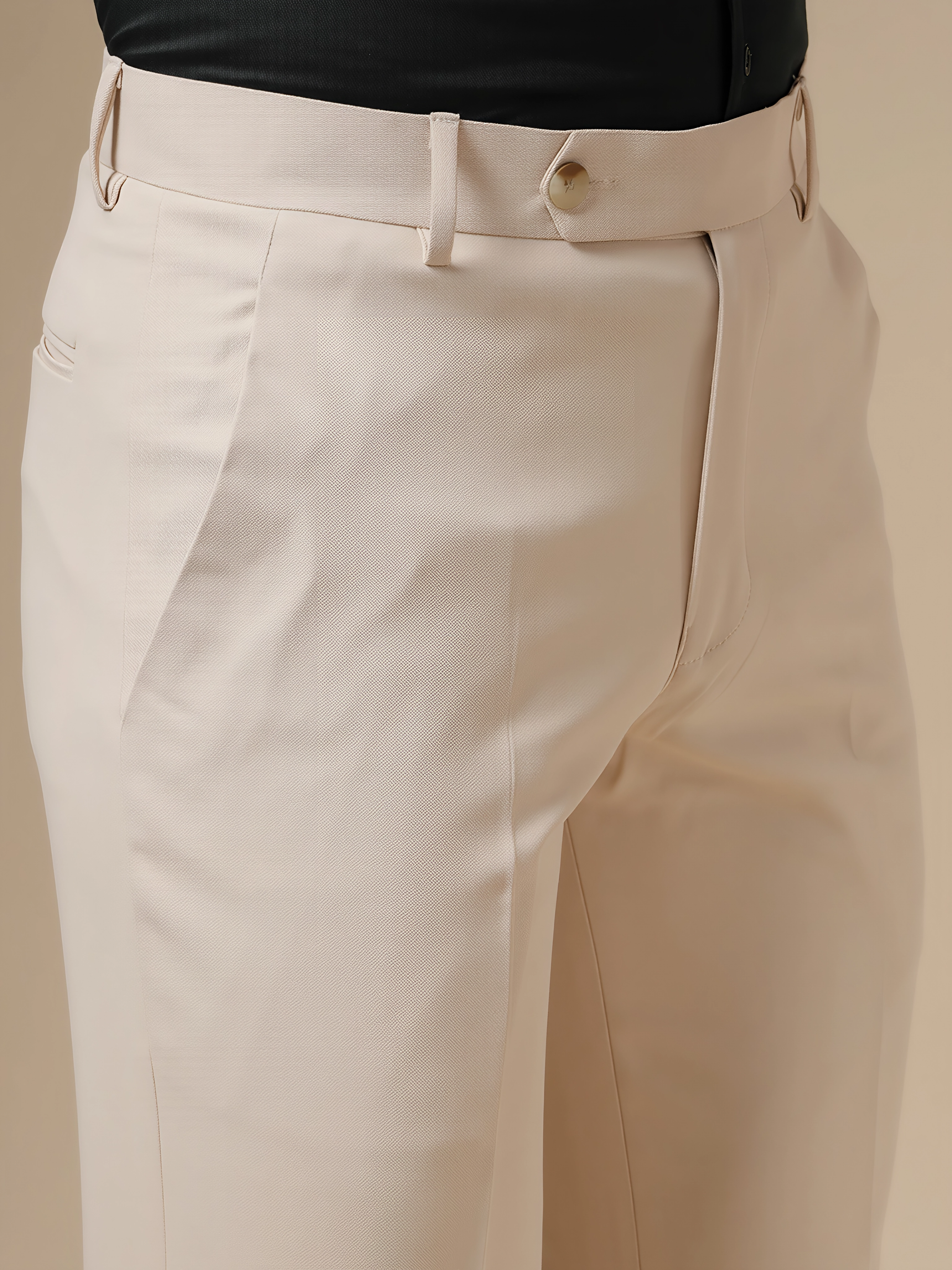 Italian Vega Royal Beige Trouser Slim Fit | ITALIAN VEGA®