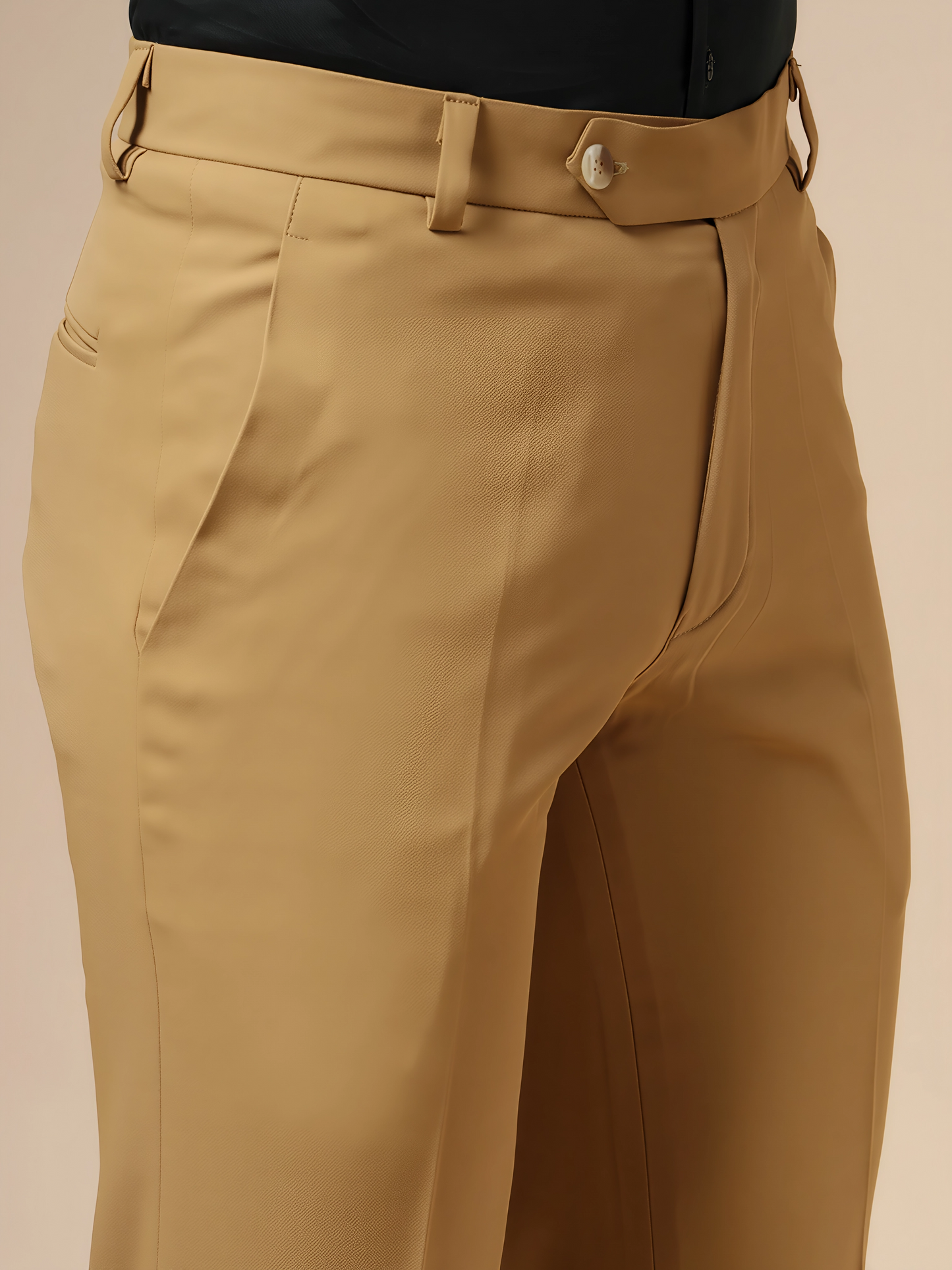 Khakhi Men Formal Pants by Italian Vega®