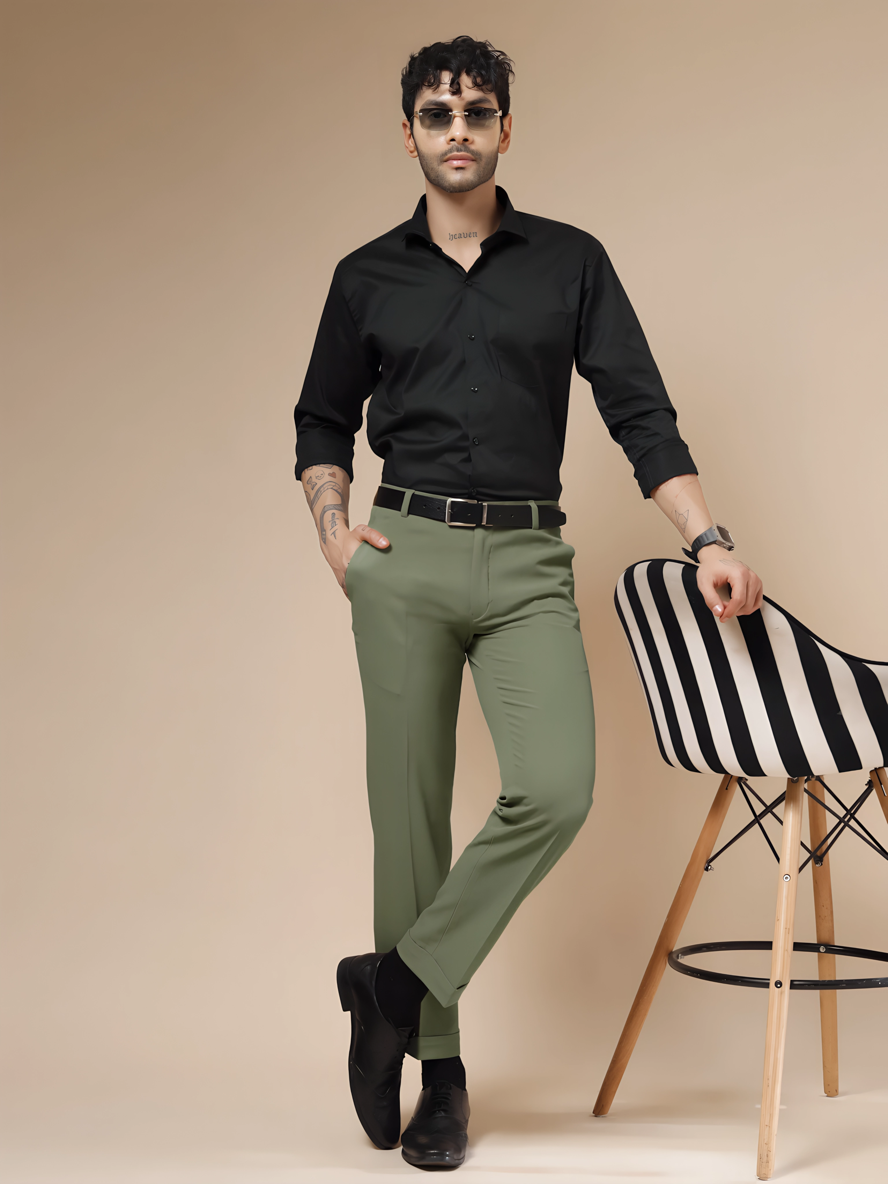 Pebble Men Formal Pants by ITALIAN VEGA®