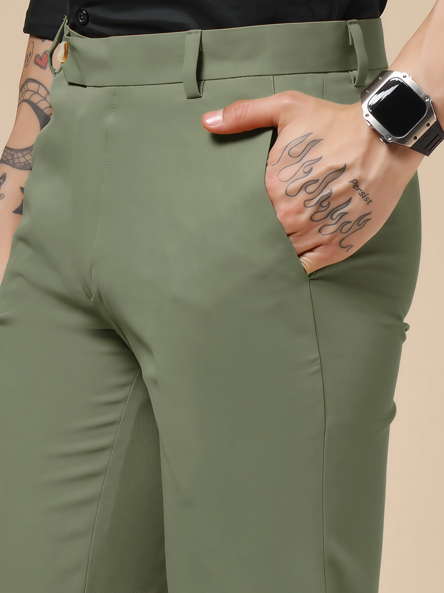 Pebble Men Formal Pants by Italian Vega®