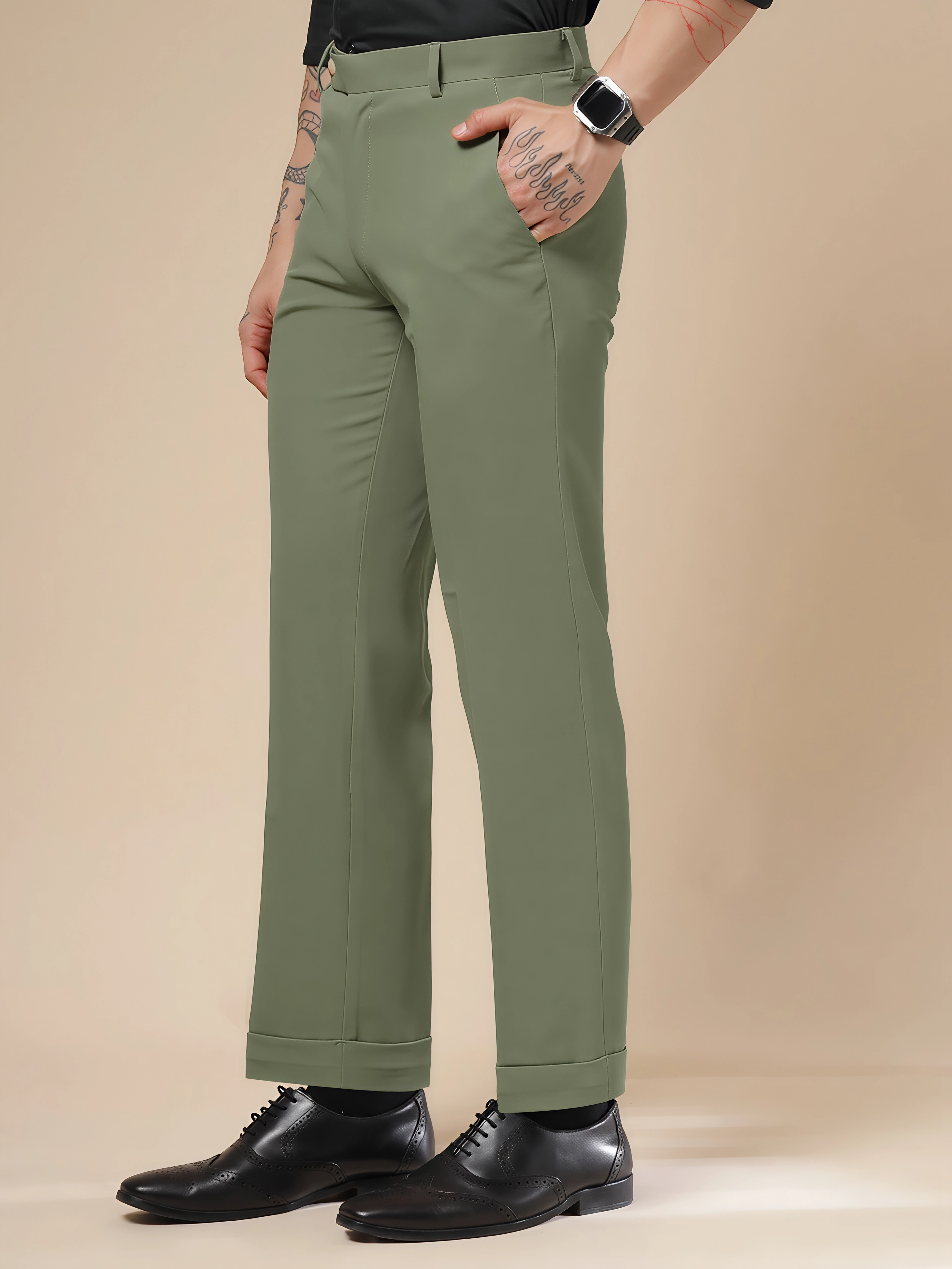 Italian Vega Royal Pebble Trouser Slim Fit | ITALIAN VEGA®