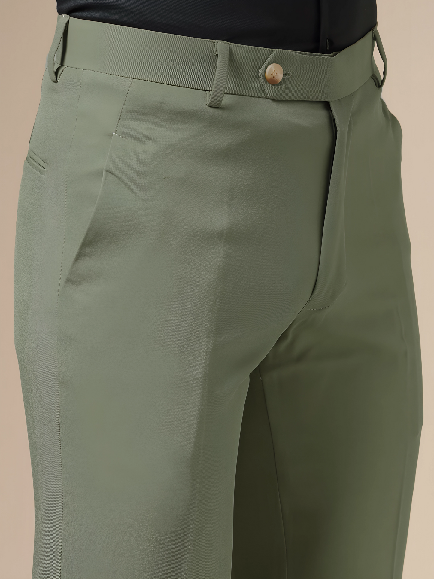 Italian Vega Royal Pebble Trouser Slim Fit