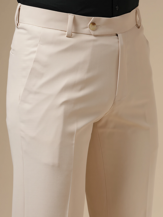 Beige Men Formal Pants by Italian Vega®