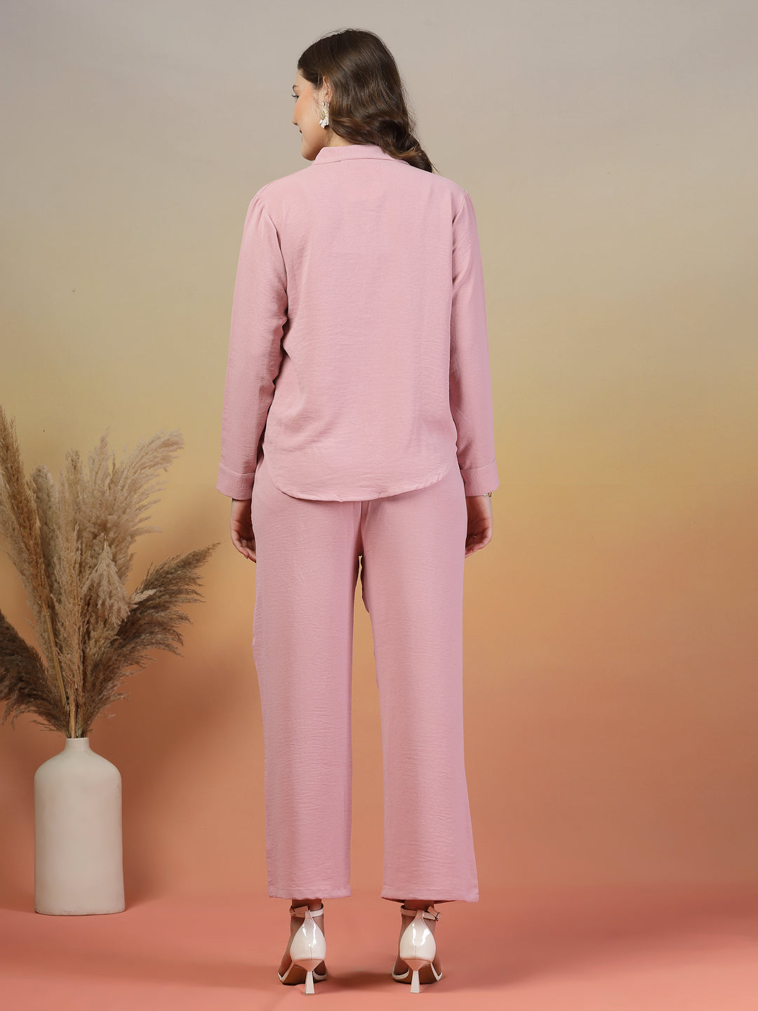 Imperial Shell Pink Trio Co-ord Set by Italian Vega