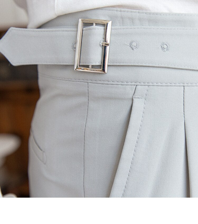 Classic Buckle Gurkha Pants by Italian Vega™