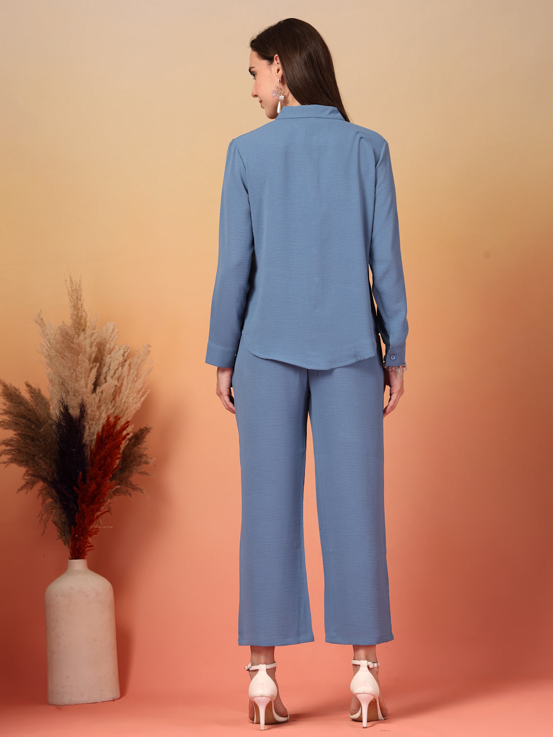 Imperial Celeste Bleu Trio Co-ord Set by Italian Vega