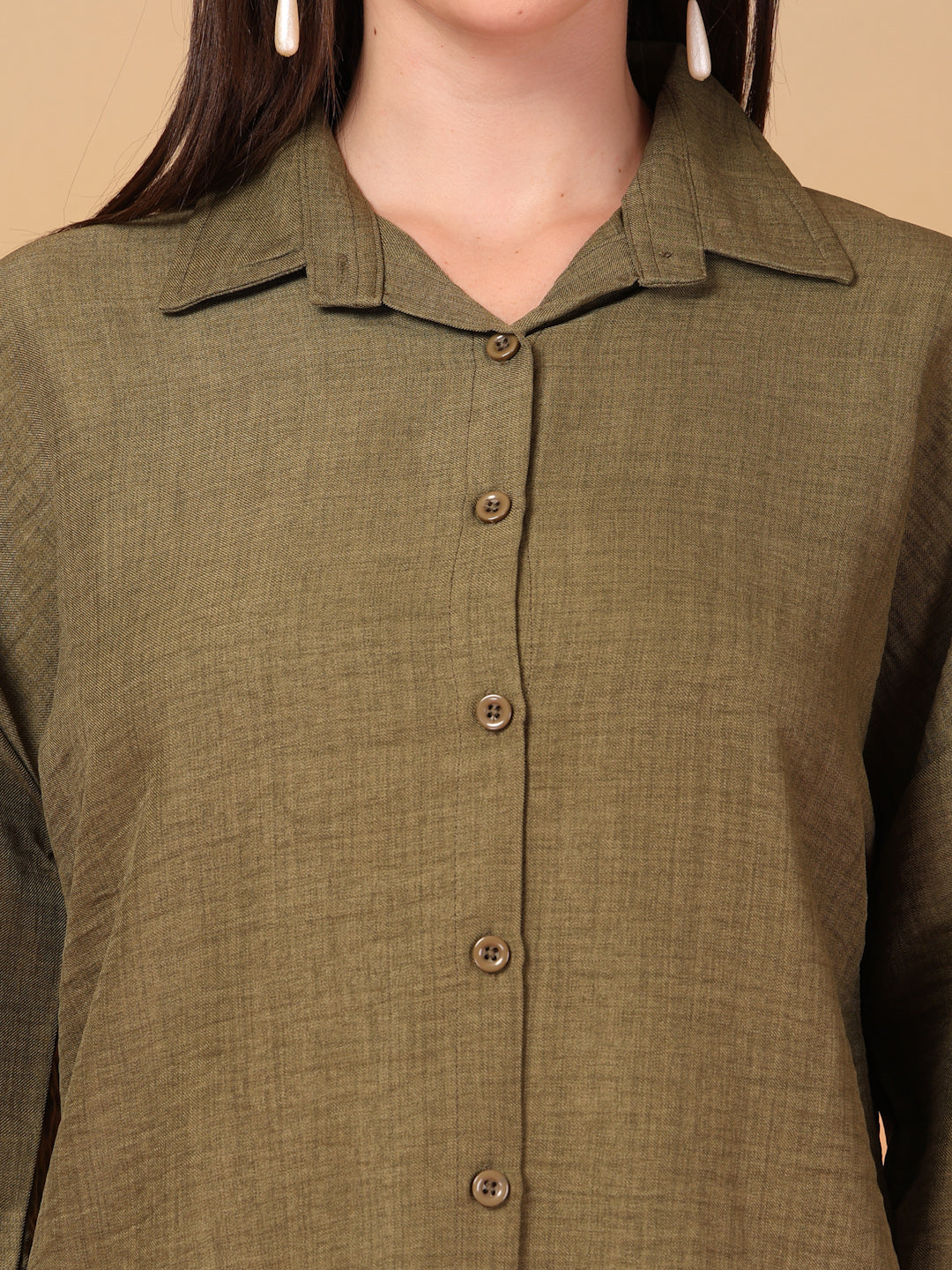 Sahara Forest Olive Co-ord Set by Italian Vega