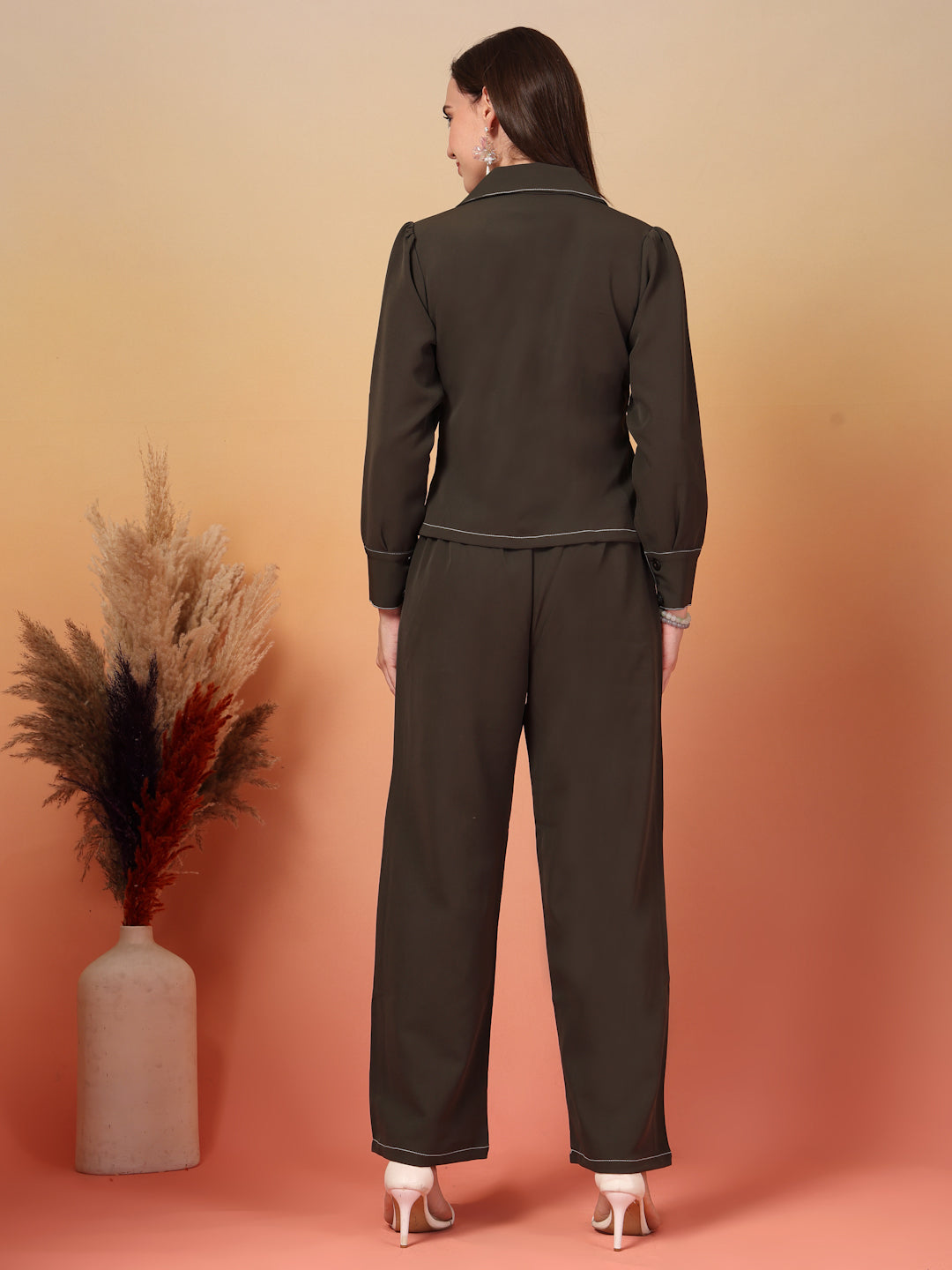 Riviera Tuscan Olive Co-ord Set by Italian Vega