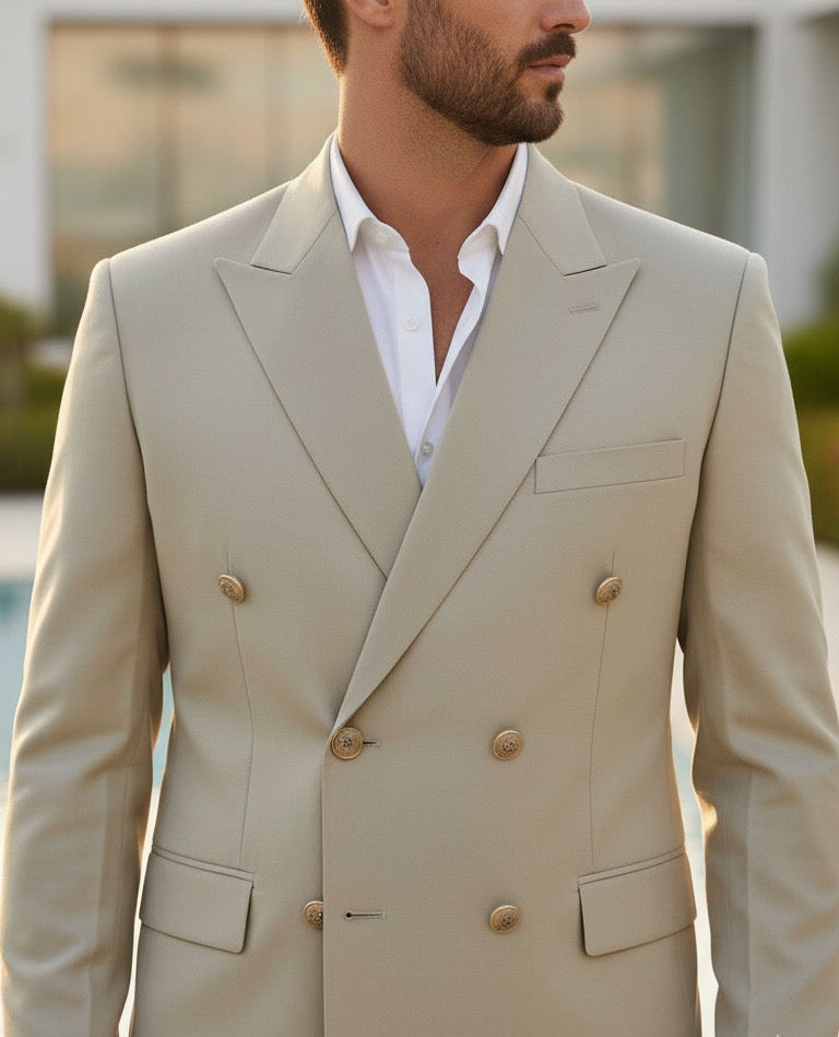 Lime Double Breasted One Piece Blazer by Italian Vega