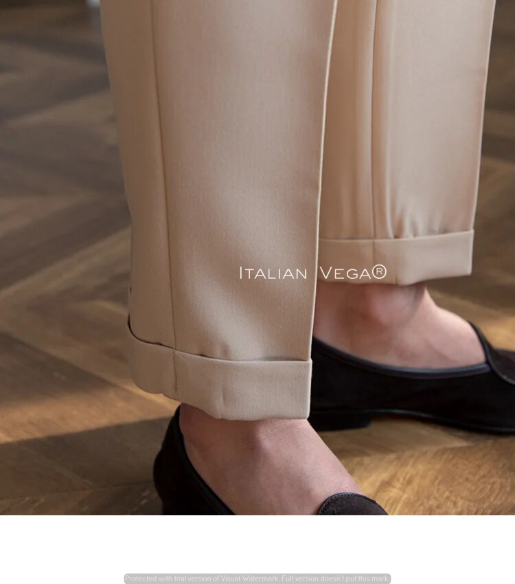 Classic Buckle Gurkha Pants by ITALIAN VEGA®