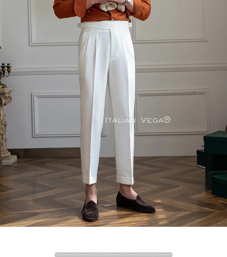Classic Buckle Gurkha Pants by ITALIAN VEGA®