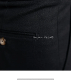 Italian Black Signature Gurkha Pants by Italian Vega®