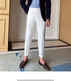 Frost White Men Formal Pants by Italian Vega®