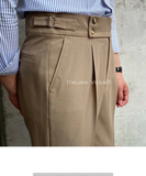 Signature Buttoned Gurkha Pants By Italian Vega™
