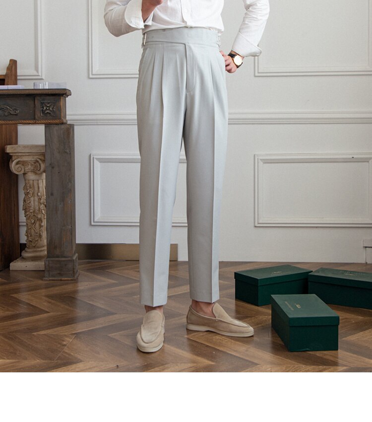 Classic Buckle Gurkha Pants by ITALIAN VEGA®