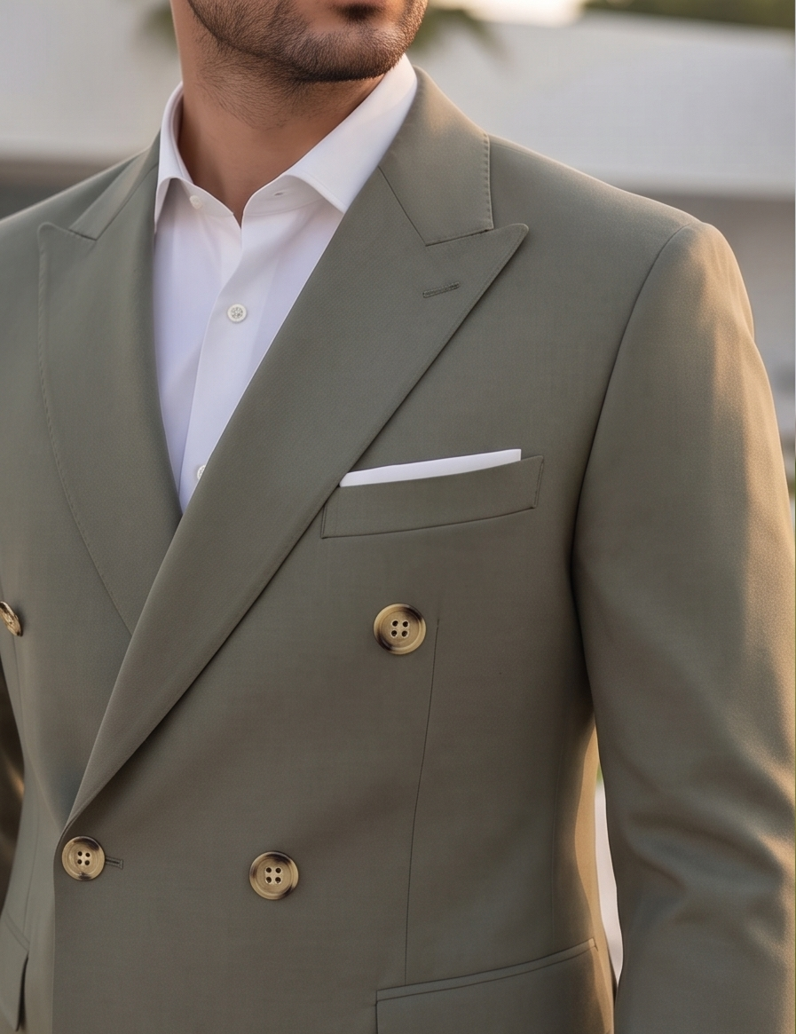 Pebble Double Breasted Blazer by Italian Vega®