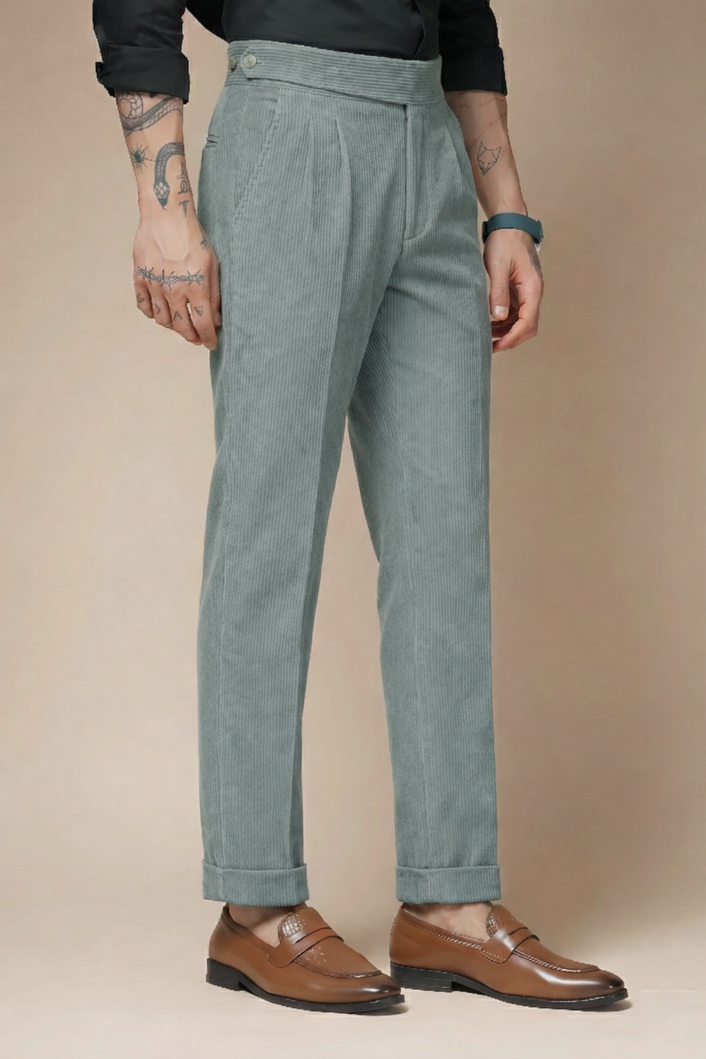 old money formal pants for men