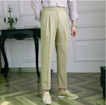 Lime Classic Buttoned Gurkha Pants by Italian Vega®