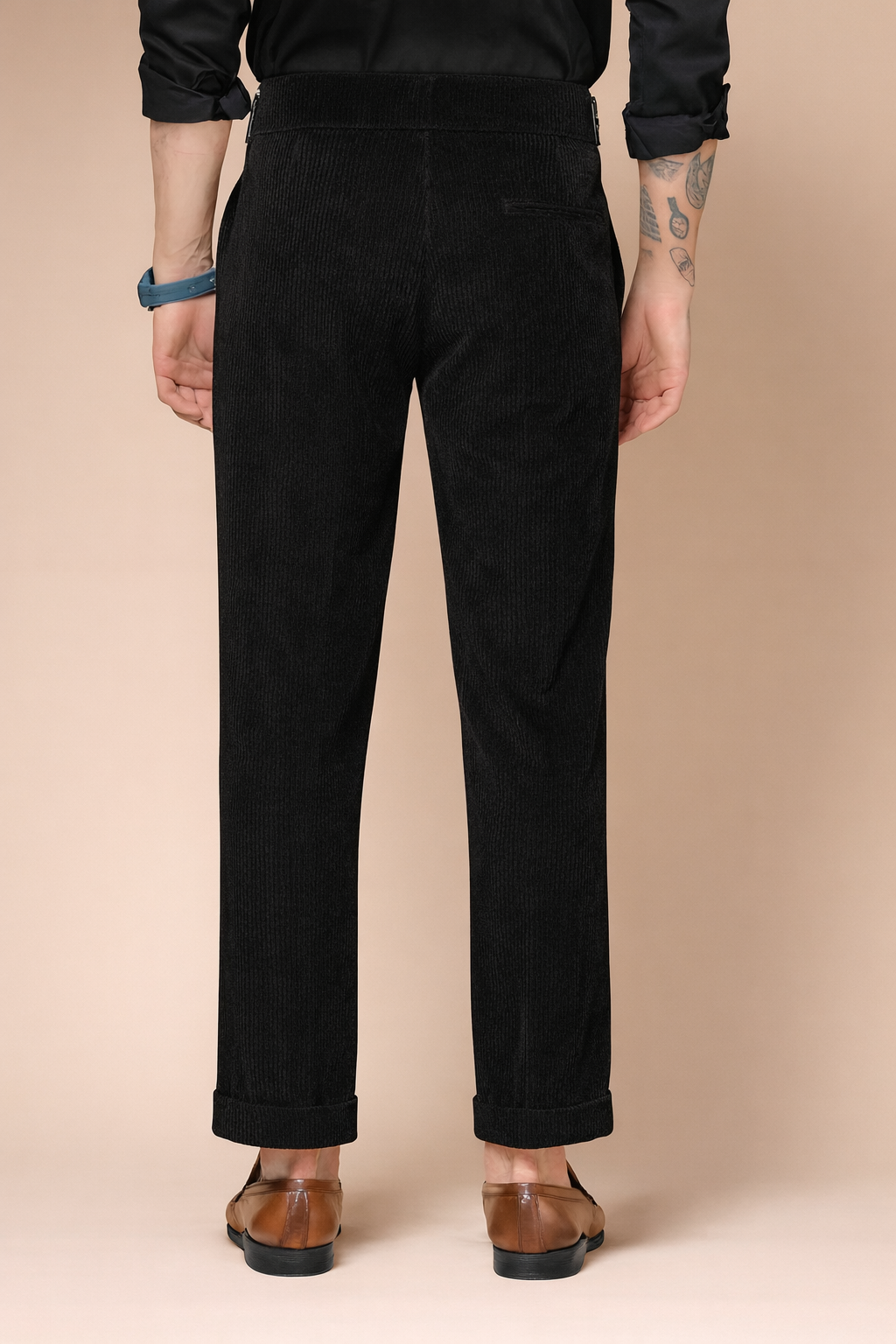 high waist formal trousers